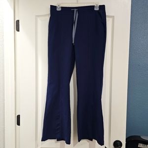 Limited Edition Navy FIGS Slim Flare Scrub Pant